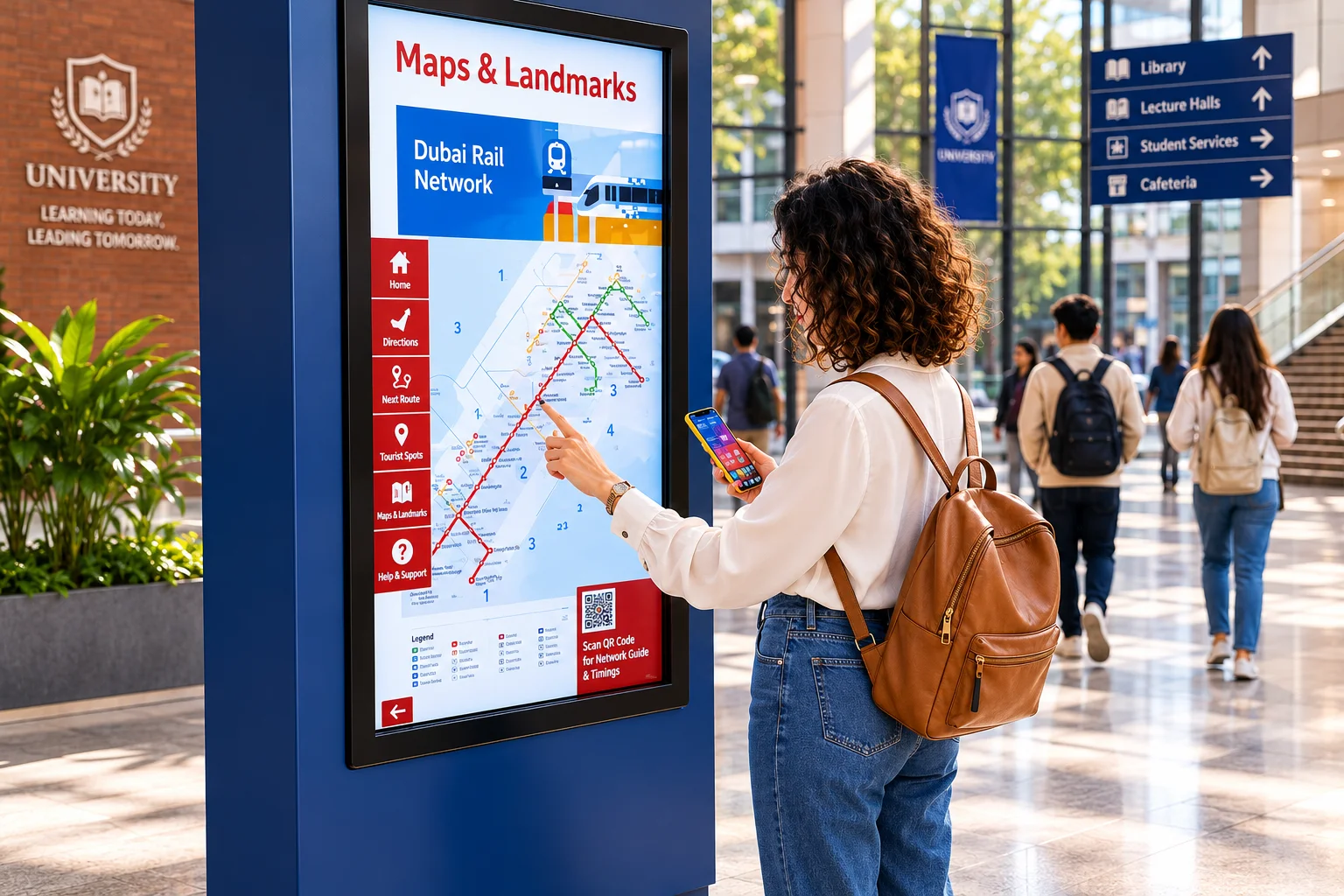 Interactive Wayfinding Kiosks